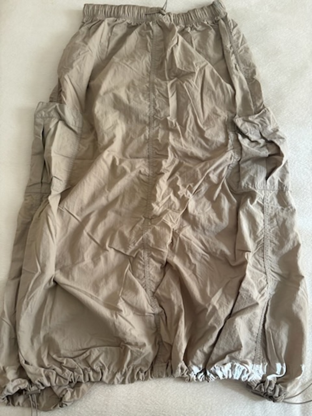 Love Tree Midi Skirt in Light Taupe